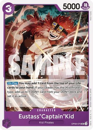 (OP09-075) Eustass"Captain"Kid - Emperors in the New World Normal
