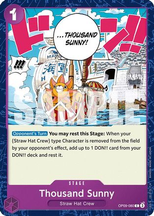 (OP09-080) Thousand Sunny - Emperors in the New World Normal
