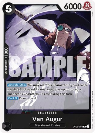 (OP09-083) Van Augur - Emperors in the New World Foil