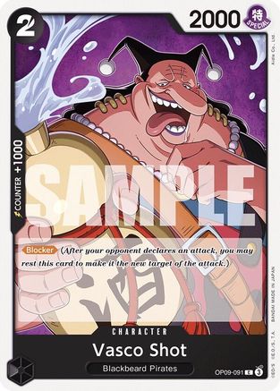 (OP09-091) Vasco Shot - Emperors in the New World Normal