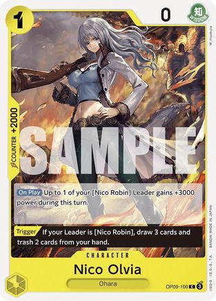 (OP09-106) Nico Olvia - Emperors in the New World Normal