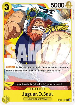 (OP09-109) Jaguar.D.Saul - Emperors in the New World Normal