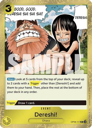(OP09-117) Dereshi! - Emperors in the New World Foil