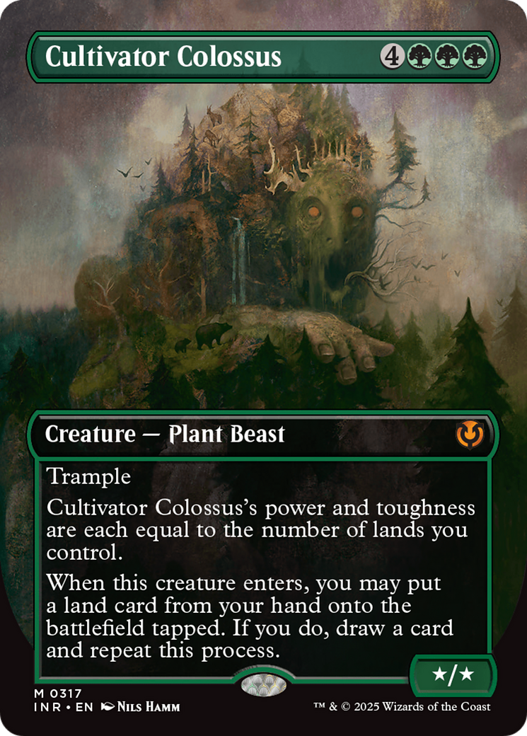 Cultivator Colossus (Borderless) (Borderless)(INR-317) - Innistrad Remastered