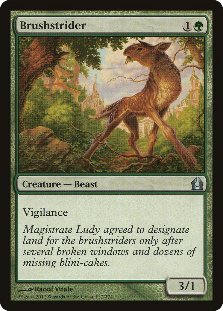 Brushstrider (RTR-117) - Return to Ravnica Foil