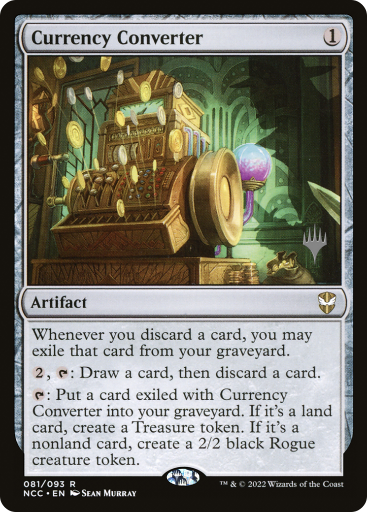 Currency Converter (PPSNC-81P) - New Capenna Commander Promos Foil (Promo Pack)