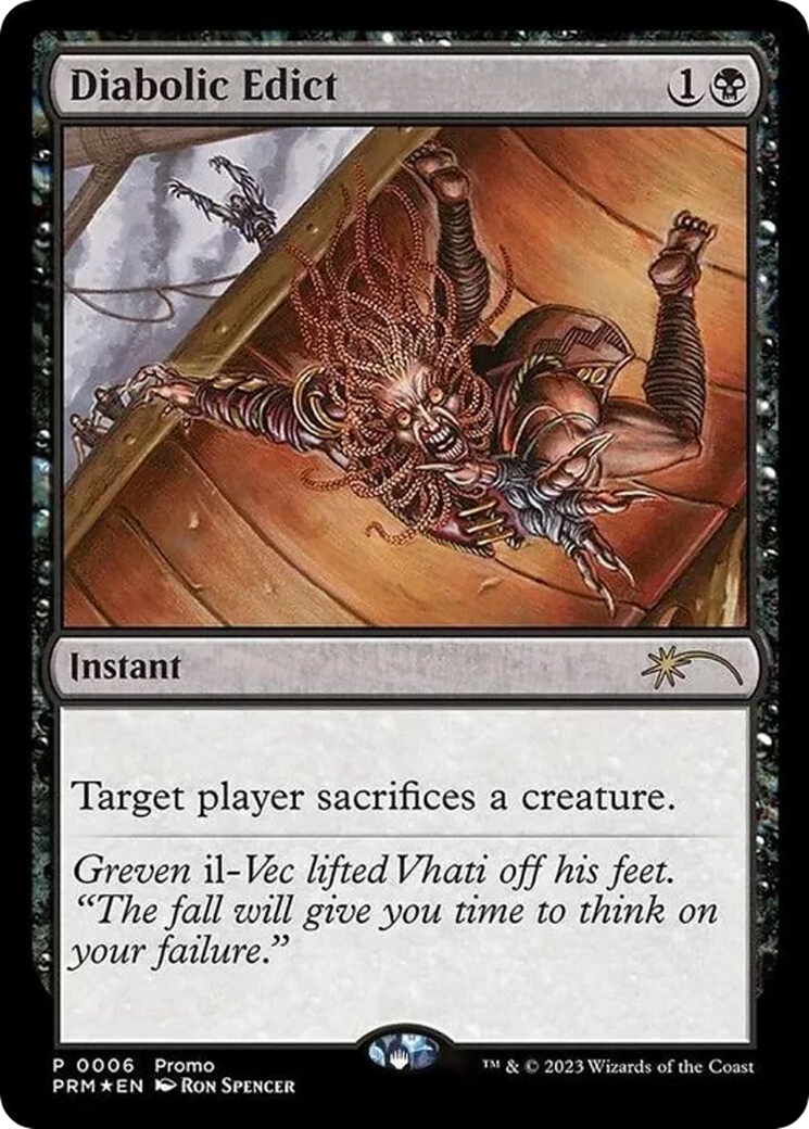 Diabolic Edict (PMEI-006) - Media Inserts Foil