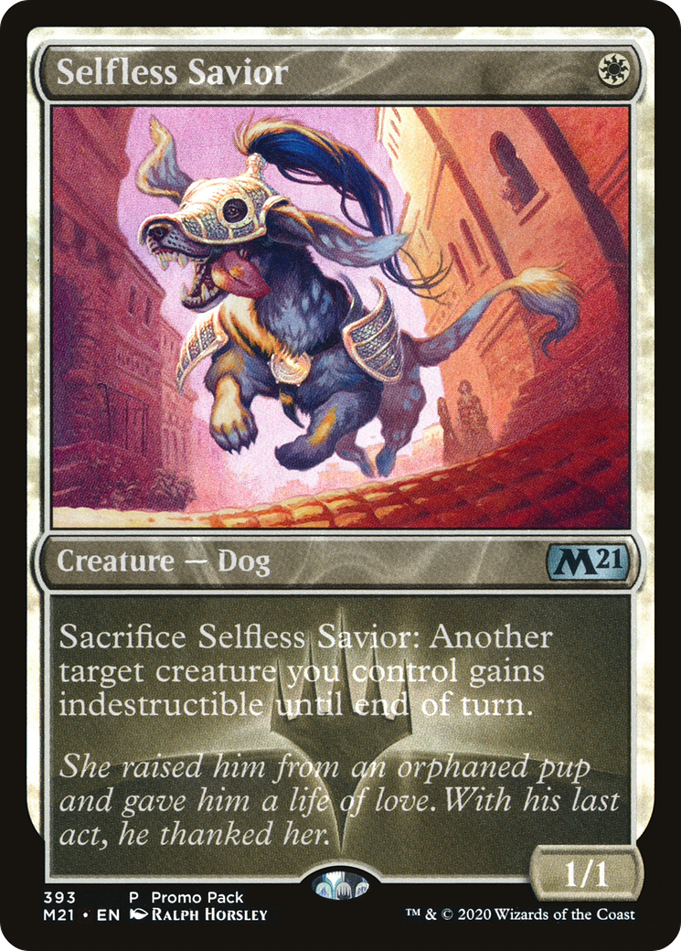 Selfless Savior (PPM21-393) - Core Set 2021 (Promo Pack)