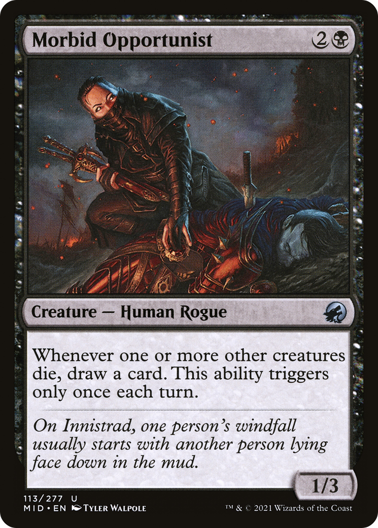 Morbid Opportunist (MID-113) - Innistrad: Midnight Hunt
