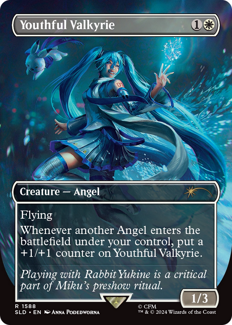 Youthful Valkyrie (SLD-1588) - Secret Lair Drop Foil