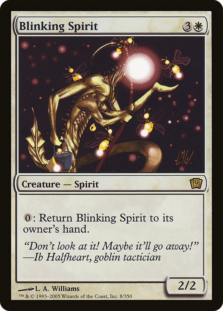 Blinking Spirit (9ED-08★) - Ninth Edition Foil