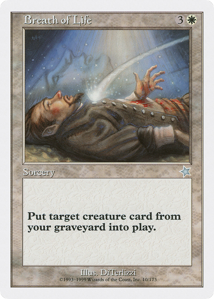 Breath of Life (S99-010) - Starter 1999