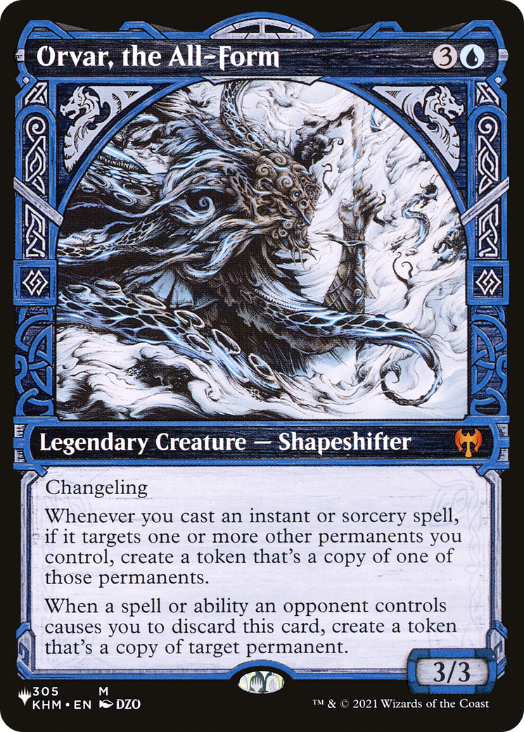Orvar, the All-Form (Showcase) (LIST-KHM-305) - The List: (Showcase)