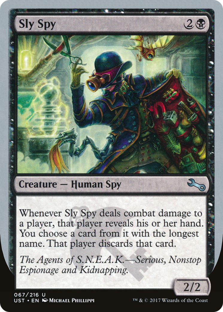 Sly Spy (UST-067) - Unstable Foil
