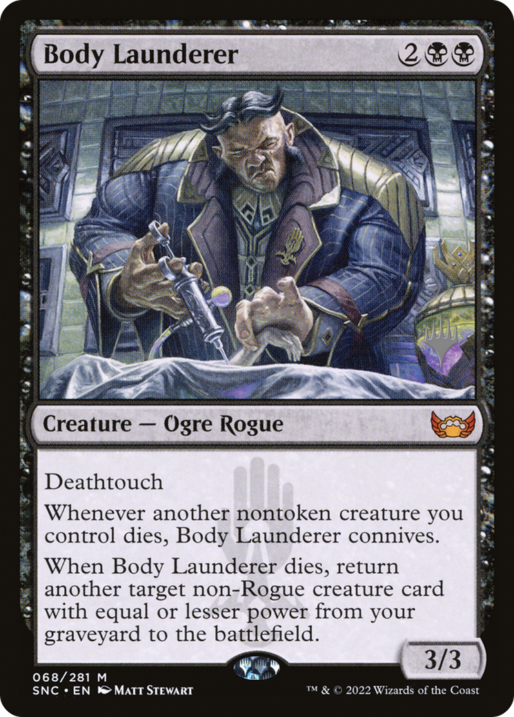 Body Launderer (PPSNC-068) - Streets of New Capenna Promos (Promo Pack) Foil