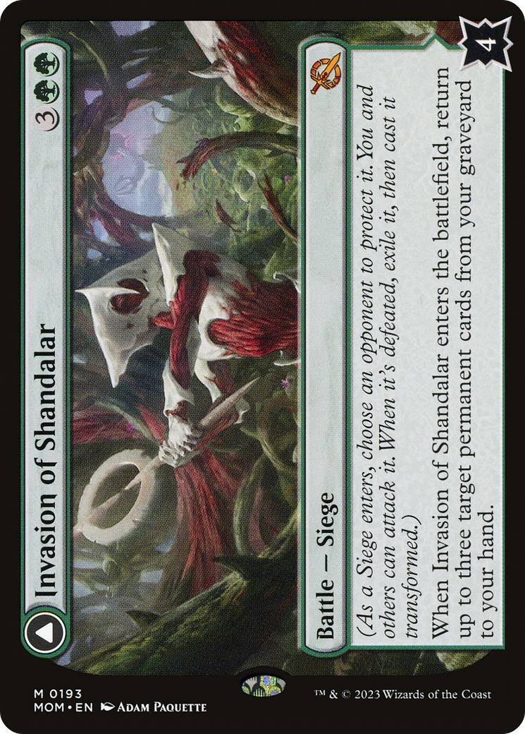 Invasion of Shandalar (MOM-193) - March of the Machine Foil