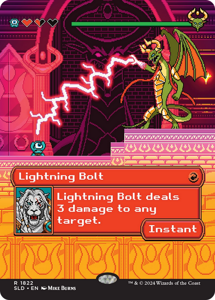 Lightning Bolt (SLD-1822) - Secret Lair Drop