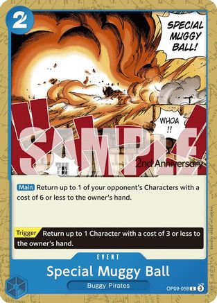 (OP09-058) Special Muggy Ball - Emperors in the New World: 2nd Anniversary Tournament Cards Normal