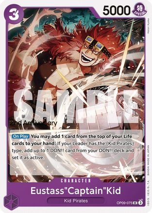 (OP09-075) Eustass"Captain"Kid - Emperors in the New World: 2nd Anniversary Tournament Cards Normal