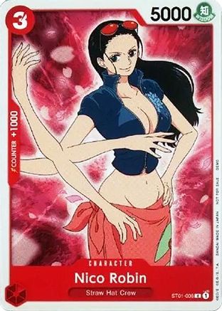 (ST01-008) Nico Robin - One Piece Demo Deck Cards - Normal