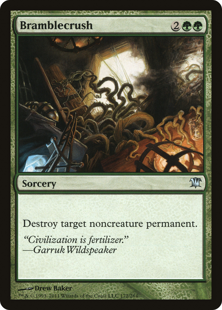 Bramblecrush (ISD-172) - Innistrad Foil