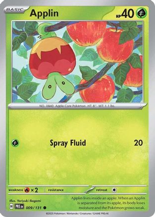 Applin (9/131) - SV Prismatic Evolutions - Common