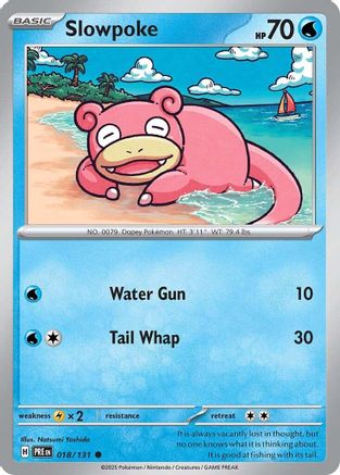 Slowpoke (18/131) - SV Prismatic Evolutions Reverse Holofoil - Common