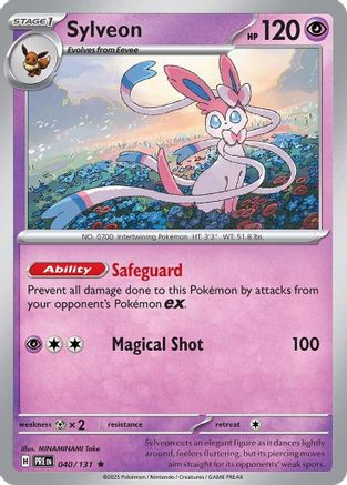 Sylveon (40/131) - SV Prismatic Evolutions - Rare