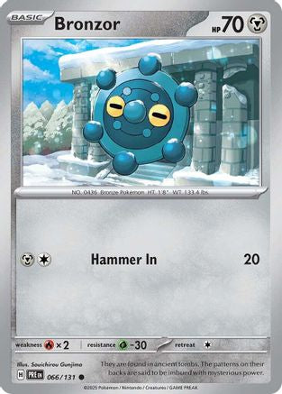 Bronzor (66/131) - SV Prismatic Evolutions - Common