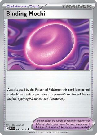 Binding Mochi (95/131) - SV Prismatic Evolutions Reverse Holofoil - Uncommon