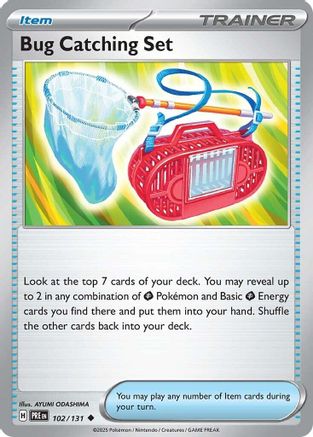 Bug Catching Set (102/131) - SV Prismatic Evolutions - Uncommon