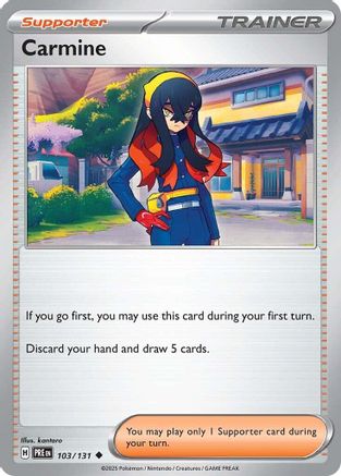 Carmine (103/131) - SV Prismatic Evolutions - Uncommon