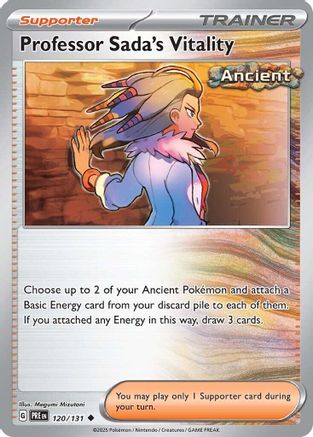 Professor Sada's Vitality (120/131) - SV Prismatic Evolutions - Uncommon