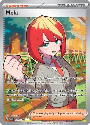Mela (140/131) - SV Prismatic Evolutions Holofoil - Ultra Rare