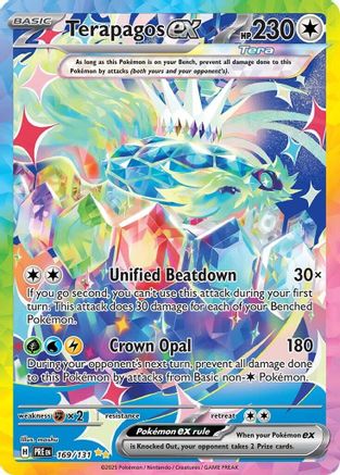Terapagos ex (169/131) - SV Prismatic Evolutions Holofoil - Special Illustration Rare