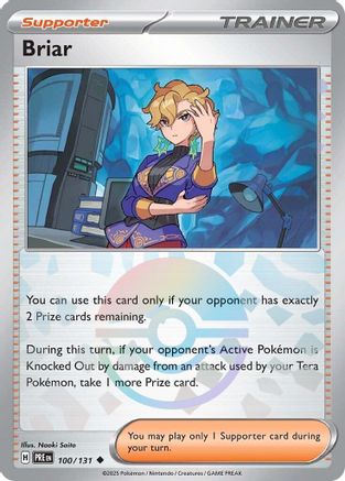 Briar (Poke Ball Pattern) (100/131) - SV Prismatic Evolutions Holofoil - Uncommon