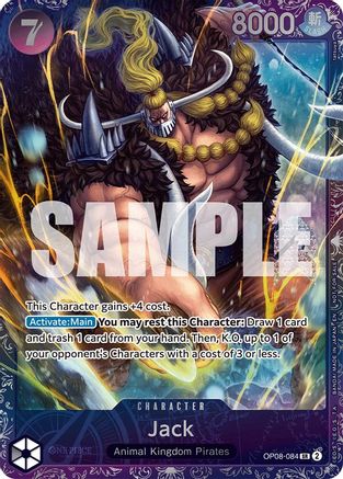 (OP08-084) Jack (Treasure Cup 2025) - One Piece Promotion Cards Foil