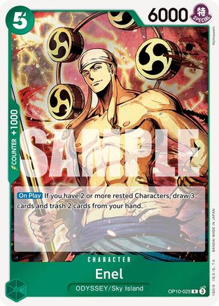 (OP10-025) Enel - Royal Blood Foil