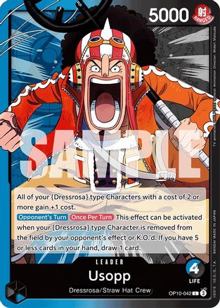 (OP10-042) Usopp (042) - Royal Blood Normal