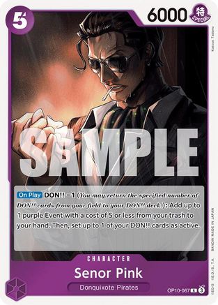 (OP10-067) Senor Pink - Royal Blood Foil