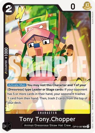 (OP10-087) Tony Tony.Chopper (087) - Royal Blood Normal
