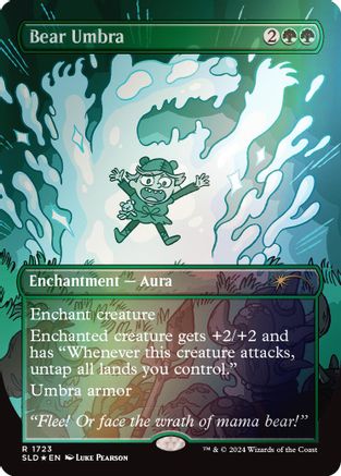 Bear Umbra (Rainbow Foil) (SLD-1723) - Secret Lair Drop Series Foil
