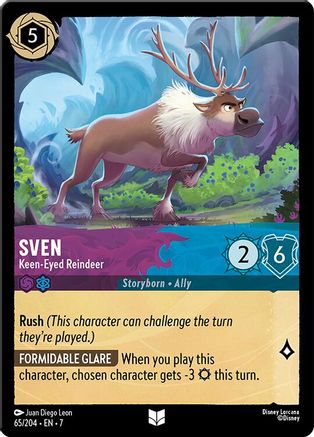 (065/204) Sven - Keen-Eyed Reindeer - Archazia's Island Normal