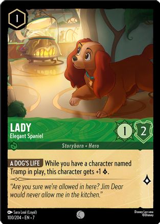 (100/204) Lady - Elegant Spaniel - Archazia's Island Normal