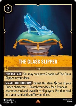 (044/204) The Glass Slipper - Archazia's Island Cold Foil