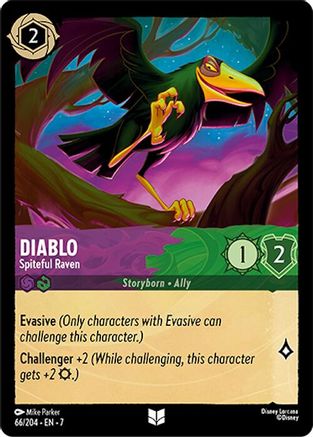 (066/204) Diablo - Spiteful Raven - Archazia's Island Cold Foil