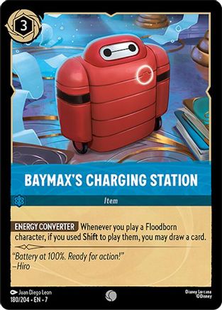 (180/204) Baymax's Charging Station - Archazia's Island Cold Foil