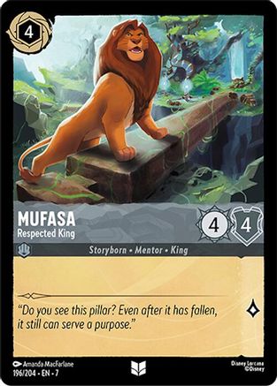 (196/204) Mufasa - Respected King - Archazia's Island Normal