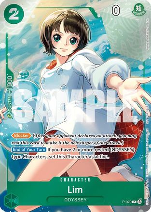 (P-079) Lim (Event Pack Vol. 6) - One Piece Promotion Cards Foil