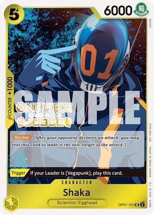 (OP07-101) Shaka (Judge Pack Vol. 5) - One Piece Promotion Cards Foil
